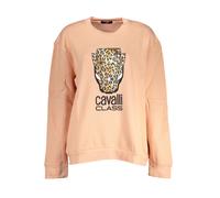CAVALLI CLASS FELPA SENZA ZIP DONNA ROSA TAGLIA = S