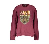CAVALLI CLASS FELPA SENZA ZIP DONNA VIOLA
