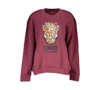 CAVALLI CLASS FELPA SENZA ZIP DONNA VIOLA