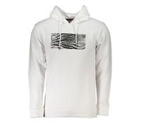CAVALLI CLASS FELPA SENZA ZIP UOMO BIANCO