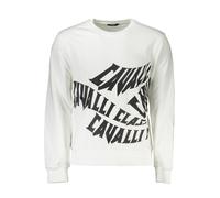 Cavalli Class, ,Sweatshirts & Hoodies ,Uomo ,Bianco ,XL Maglione Uomo in Cotone Bianco