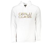 CAVALLI CLASS FELPA SENZA ZIP UOMO BIANCO