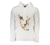 Cavalli Class Felpa Senza Zip Uomo Bianco