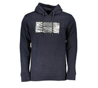 CAVALLI CLASS FELPA SENZA ZIP UOMO BLU