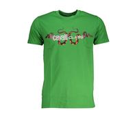 Cavalli Class Green Cotton T-Shirt - M