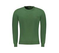 Cavalli Class Green Viscose Men Sweater - M