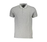 Cavalli Class Grigio Cotton Men Polo - XL