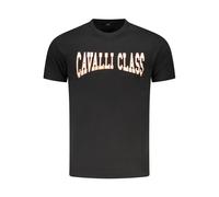 Cavalli Class - Magliette Nera con Stampa Audace - - Tops - Uomo - Nero - L
