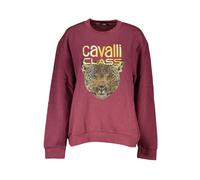 Cavalli Class - Maglione di cotone - - Sweatshirts & Hoodies - Donna - Viola - M