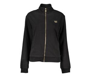 Cavalli Class Nero Cotton Women Sweatshirt - M