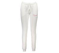 Cavalli Class, ,Trousers ,Donna ,Bianco ,L Pantaloni sportivi bianchi da donna con ricamo