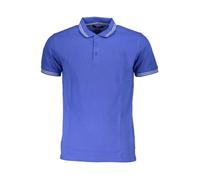 Cavalli Class - Polo Blu con Dettagli a Contrasto - -Tops -Uomo -Blu -XL