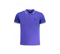 Cavalli Class - Polo Blu con Ricamo - -Tops -Uomo -Blu -M