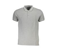 Cavalli Class - Polo in Cotone Grigio con Ricamo - - Tops - Uomo - Grigio - L