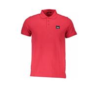 Cavalli Class - Polo in Cotone Rosso per Uomo - -Tops -Uomo -Rosso -L