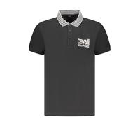 CAVALLI CLASS POLO MANICHE CORTE UOMO NERO TAGLIA = XL