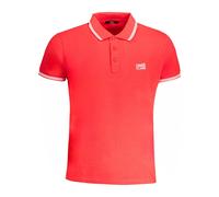 Cavalli Class - Polo Rosso Maniche Corte Ricamato - -Tops -Uomo -Rosso -M