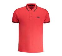 Cavalli Class - Polo Rosso Maniche Corte Ricamo Logo - -Tops -Uomo -Rosso -L