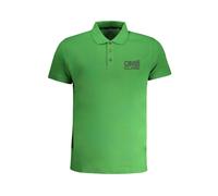 Cavalli Class - Polo Verde con Stampa Logo - - Tops - Uomo - Verde - L
