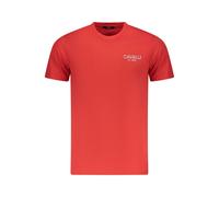 Cavalli Class Red Cotton Men T-Shirt - XL