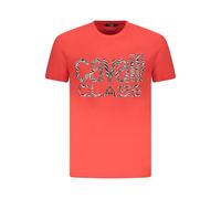 Cavalli Class "Rosso Cotton Men T-Shirt" - XXL