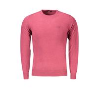 Cavalli Class Rosso Viscose Men Sweater - M