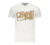 Cavalli Class - Short Sleeve T-Shirt - - Tops - Uomo - Bianco - L