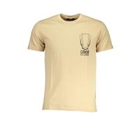 Cavalli Class - T-shirt a maniche corte - - Tops - Uomo - Beige - 2XL