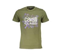 Cavalli Class - T-shirt a maniche corte - -Tops -Uomo -Verde -L