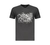 Cavalli Class - T-shirt con stampa a spruzzi - - Tops - Uomo - Nero - L
