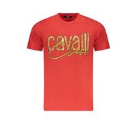 Cavalli Class, ,Tops ,Uomo ,Rosso ,M T-shirt a maniche corte