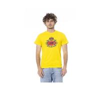 Cavalli Class - T-Shirt Girocollo - - Tops - Uomo - Giallo - L