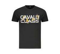 Cavalli Class - T-shirt Grafica Ghepardo - -Tops -Uomo -Nero -M