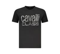 Cavalli Class - T-Shirt in Cotone - - Tops - Uomo - Nero - 2XL