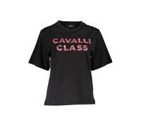 CAVALLI CLASS T-Shirt Maniche Corte Donna Nero S
