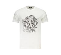 CAVALLI CLASS T-SHIRT MANICHE CORTE UOMO BIANCO