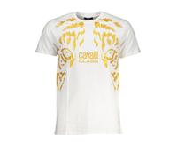 CAVALLI CLASS T-SHIRT MANICHE CORTE UOMO BIANCO