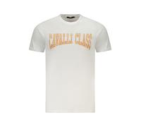 CAVALLI CLASS T-SHIRT MANICHE CORTE UOMO BIANCO