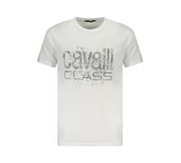 Cavalli Class, ,Tops ,Uomo ,Bianco ,L Cotton T-Shirt