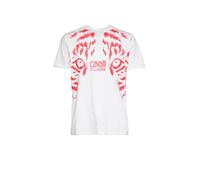 CAVALLI CLASS T-Shirt Maniche Corte Uomo Bianco 2XL