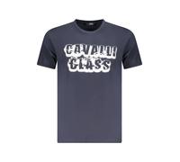 Cavalli Class - T-Shirt in Cotone Stampata - - Tops - Uomo - Blu - L