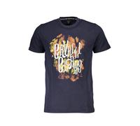 CAVALLI CLASS T-SHIRT MANICHE CORTE UOMO BLU