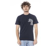 CAVALLI CLASS T-Shirt Maniche Corte Uomo Blu L