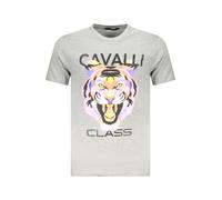 CAVALLI CLASS T-SHIRT MANICHE CORTE UOMO GRIGIO TAGLIA = M