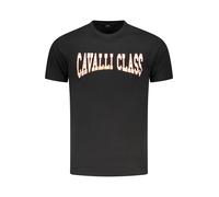 Cavalli Class - Magliette Nera con Stampa Audace - - Tops - Uomo - Nero - L