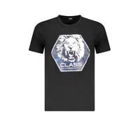 CAVALLI CLASS T-SHIRT MANICHE CORTE UOMO NERO