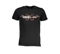 CAVALLI CLASS T-Shirt Maniche Corte Uomo Nero 2XL