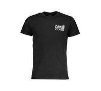 CAVALLI CLASS T-SHIRT MANICHE CORTE UOMO NERO TAGLIA = 2XL