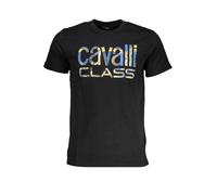 CAVALLI CLASS T-Shirt Maniche Corte Uomo Nero XL