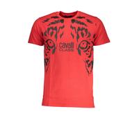 CAVALLI CLASS T-Shirt Maniche Corte Uomo Rosso 2XL